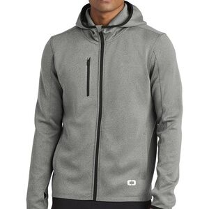 OGIO Men's Gray Gorpcore Outdoor Endurance Stealth Full Zip Hooded Jacket Size L